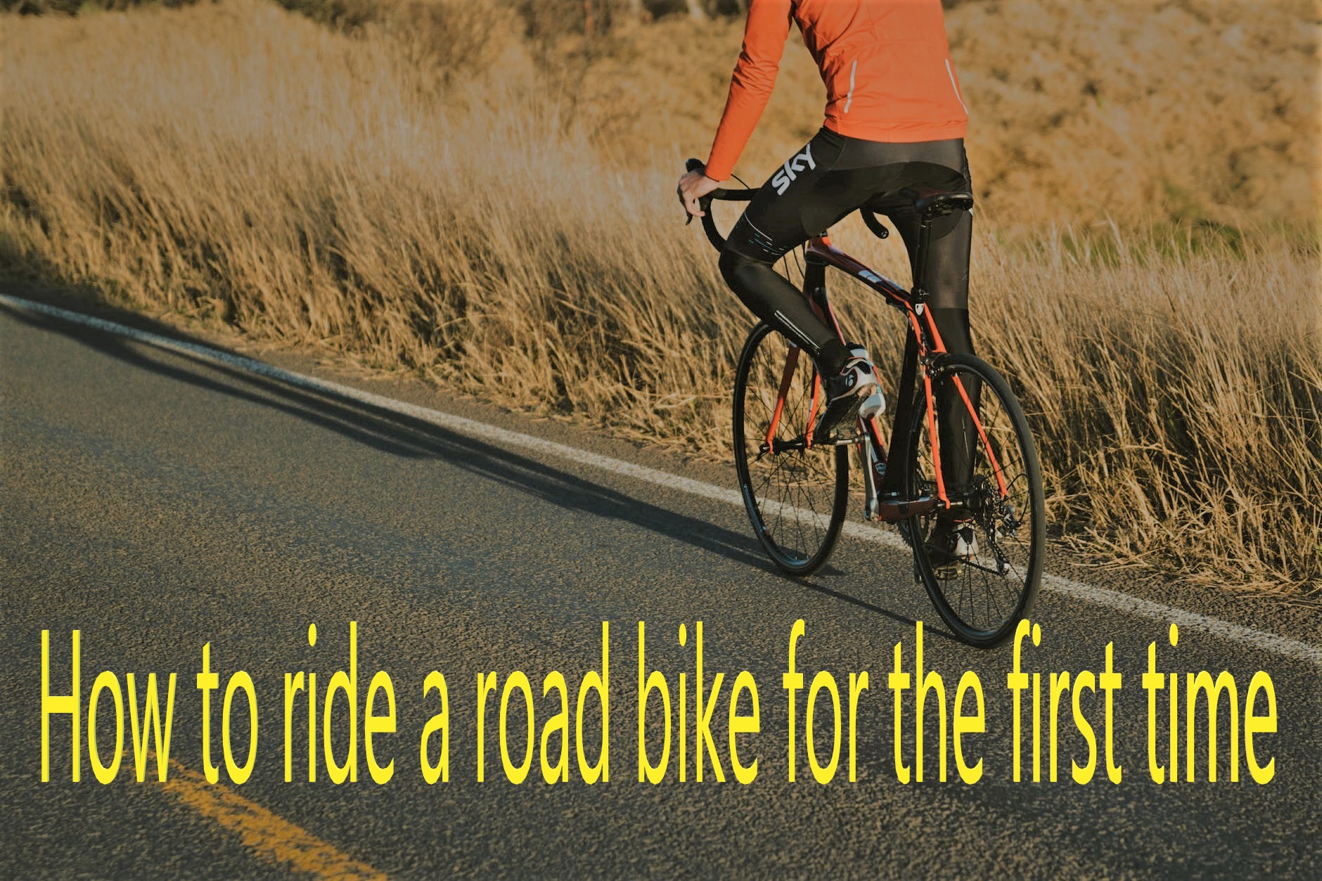how to ride a road bike for the first time