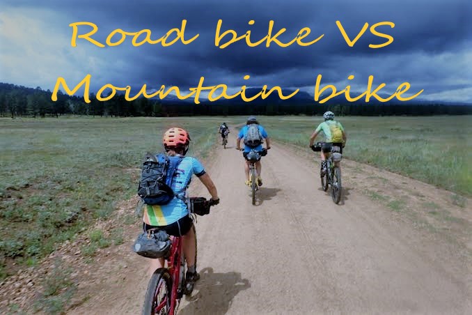 road bike vs mountain bike