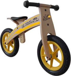 tour de france wooden balance bike
